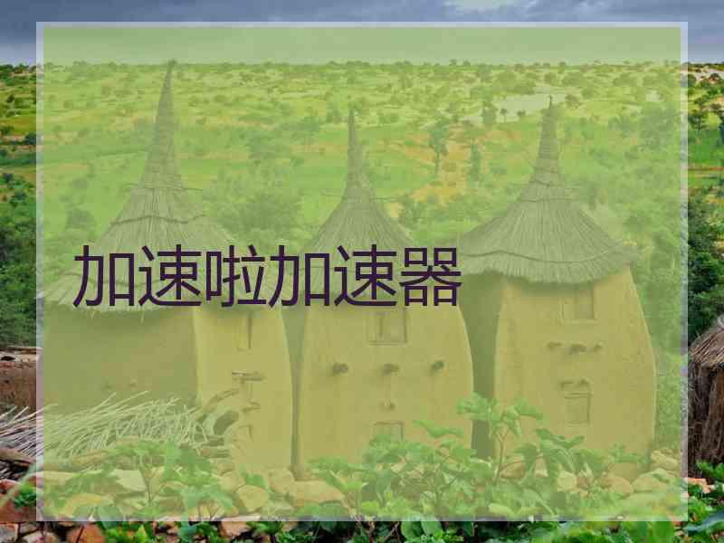 加速啦加速器