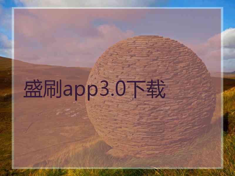 盛刷app3.0下载