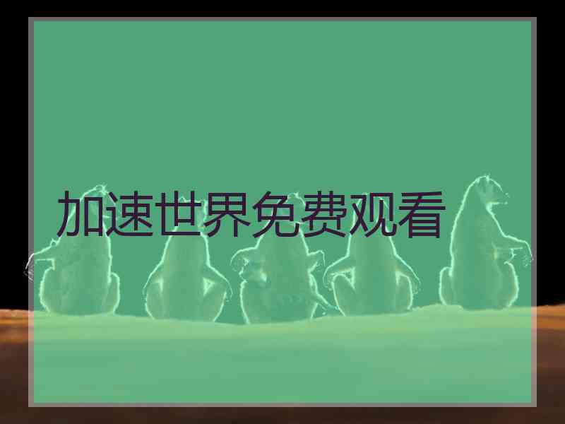 加速世界免费观看